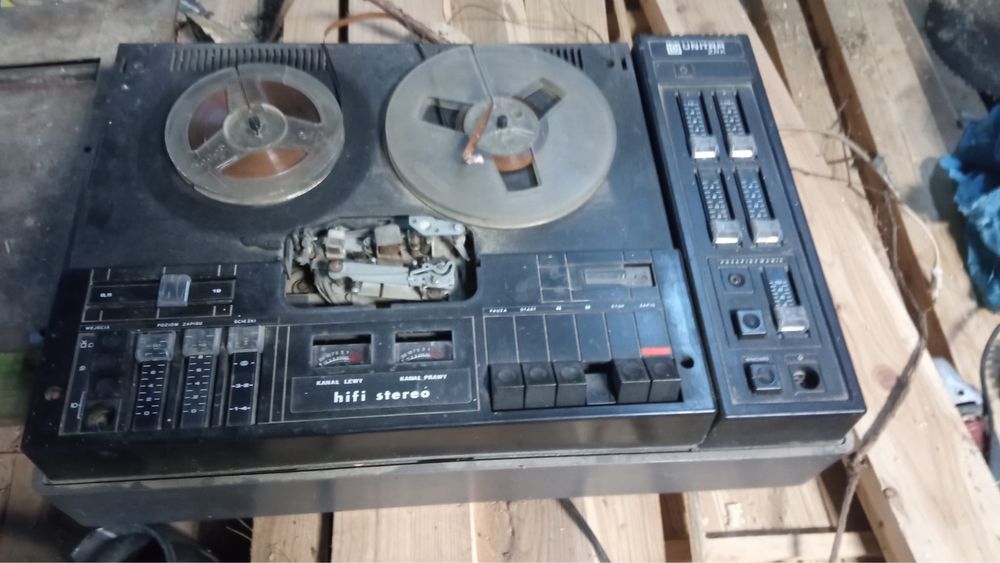 magnetofon szpulowy aria