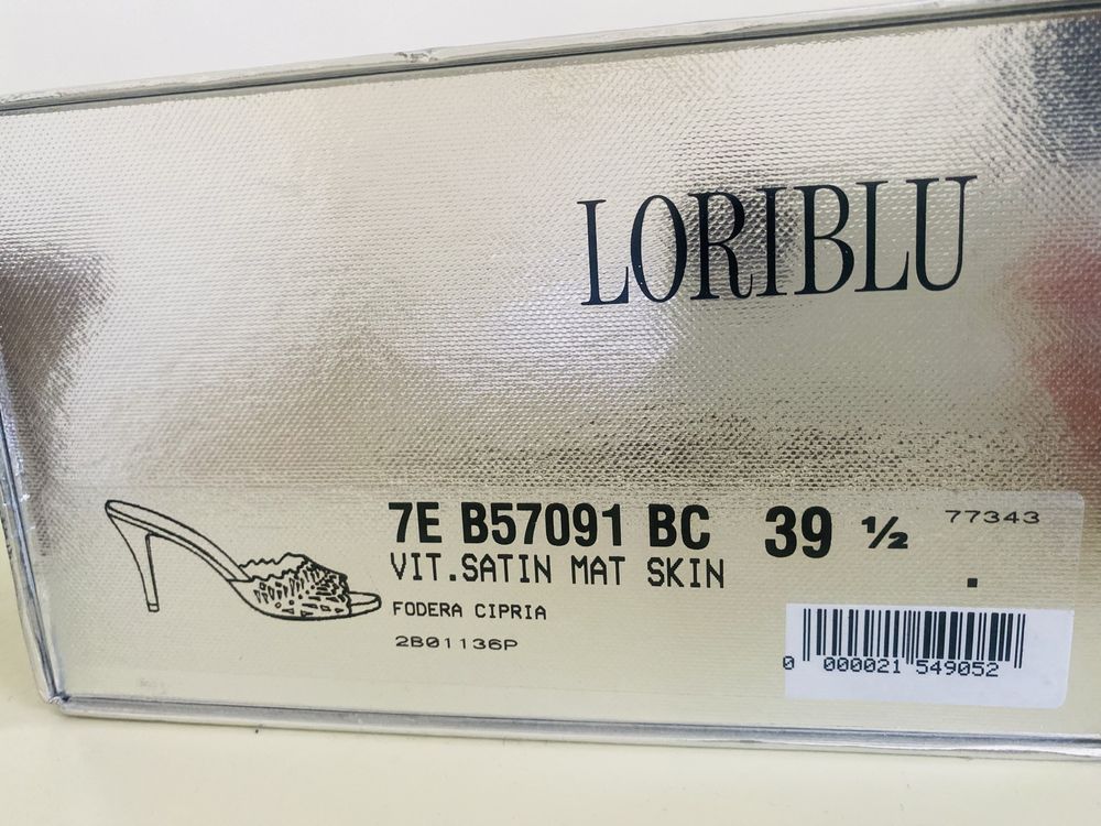 Мюли Loriblu 39.5 б/у в отличном состоянии