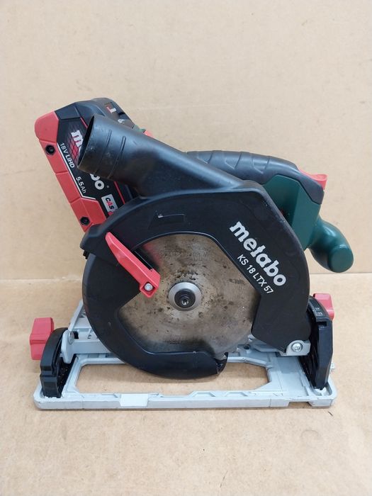 Metabo KS 18 LTX 57 Piła Najazdowa Pilarka Tarczowa 5,5Ah 2020.12r