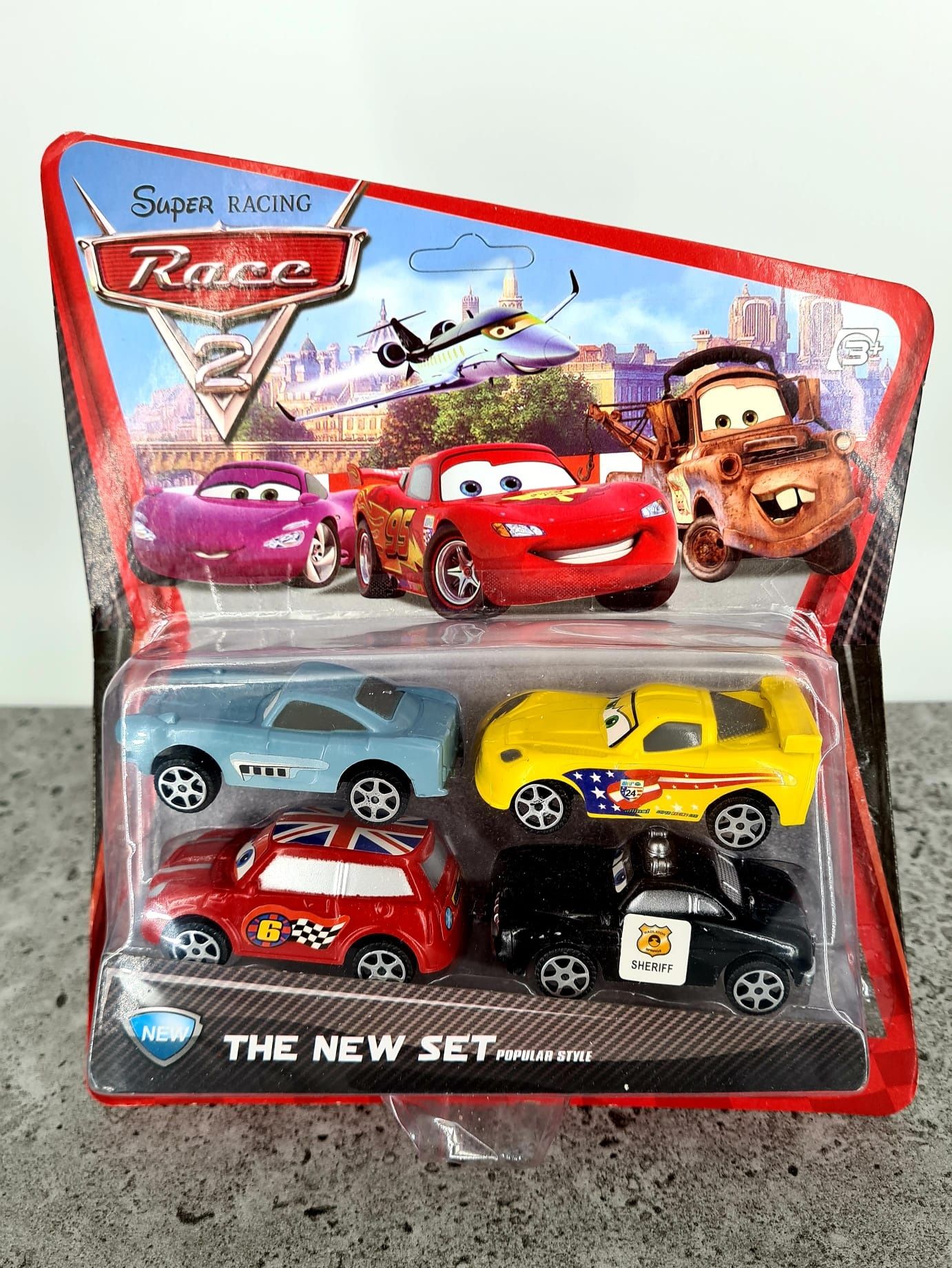 Nowy super zestaw samochodzików z bajki Cars Auta - zabawki