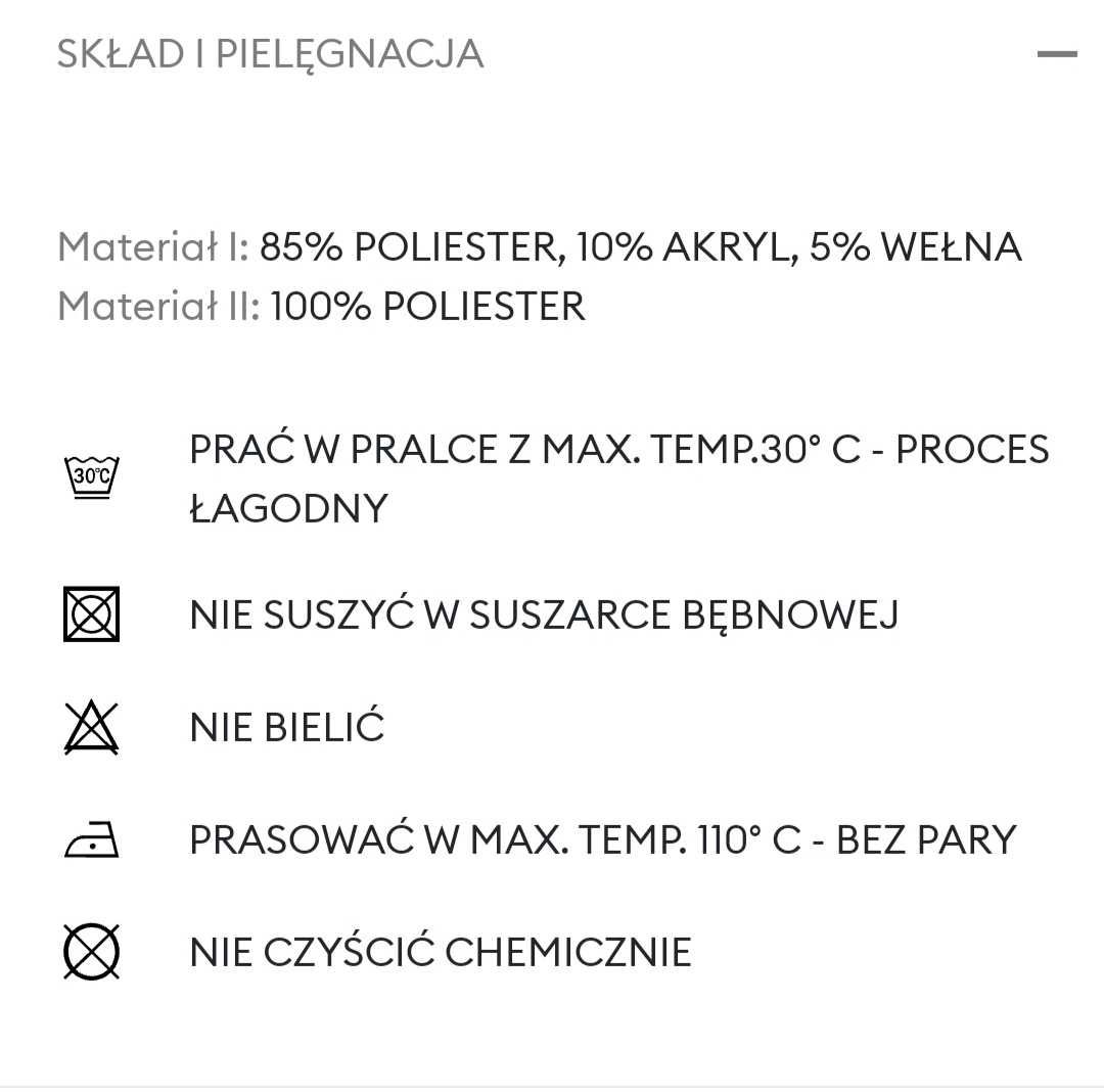 Płaszcz Sinsay zielony khaki roz L