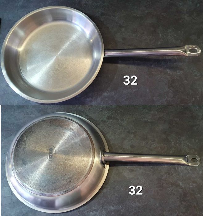 Сковорода професійна ozti 18/10, 32 см