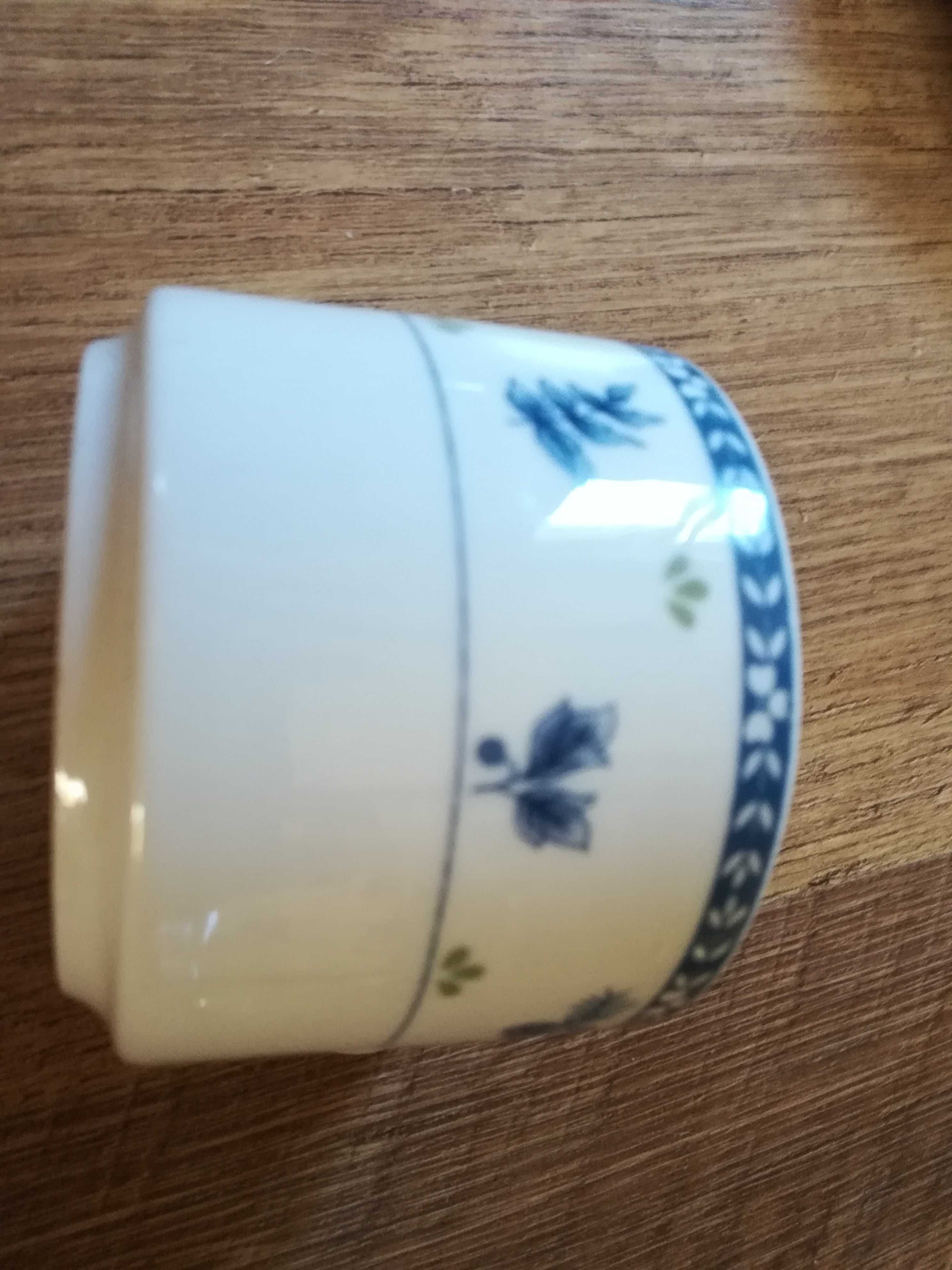 Komplet kawowy porcelana 6sztk