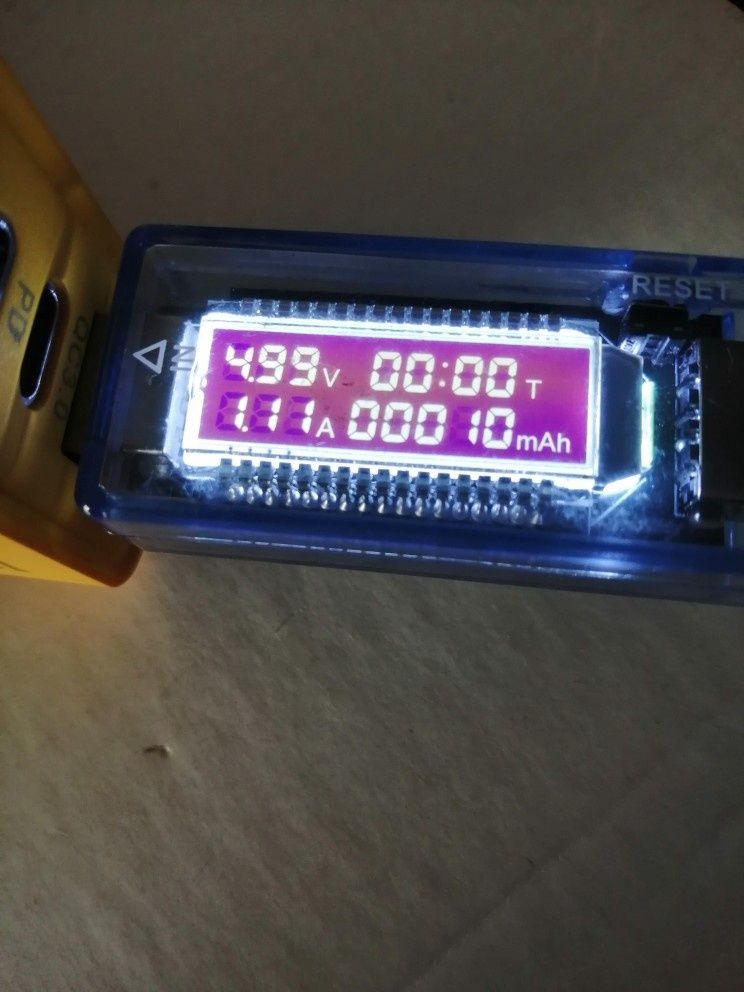 Тестер USB измеритель ёмкости вольтметр ваттметр амперметр