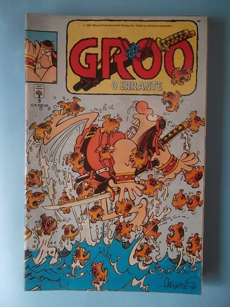 GROO, O ERRANTE - Sérgio Aragonés - Editora Abril.