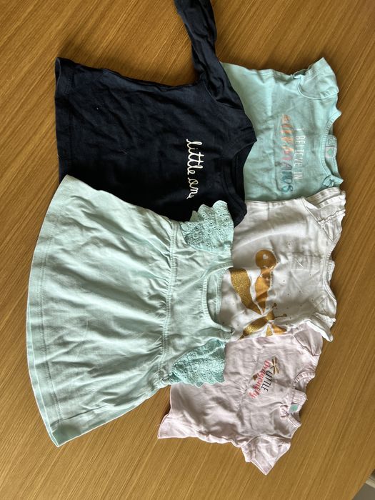 Paka ubranek dla dziewczynki 68 zestaw