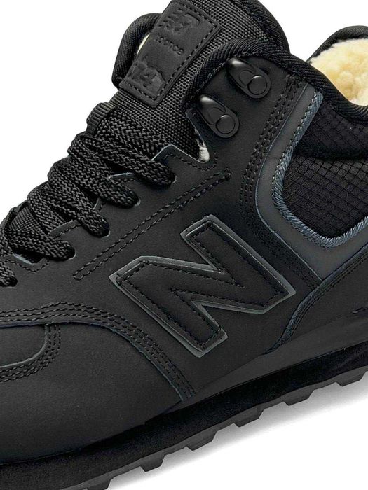 Черевики зимові New Balance 574 високі з хутром 41-46