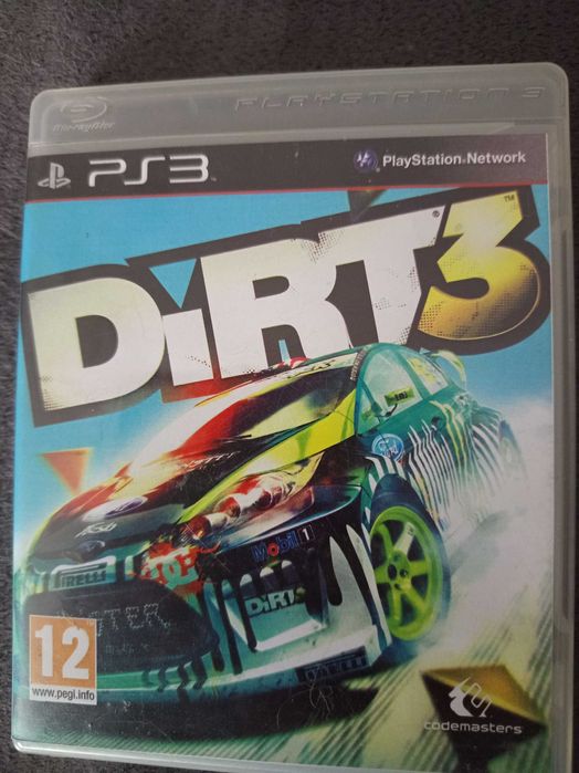 Dirt3 PS3 konsola