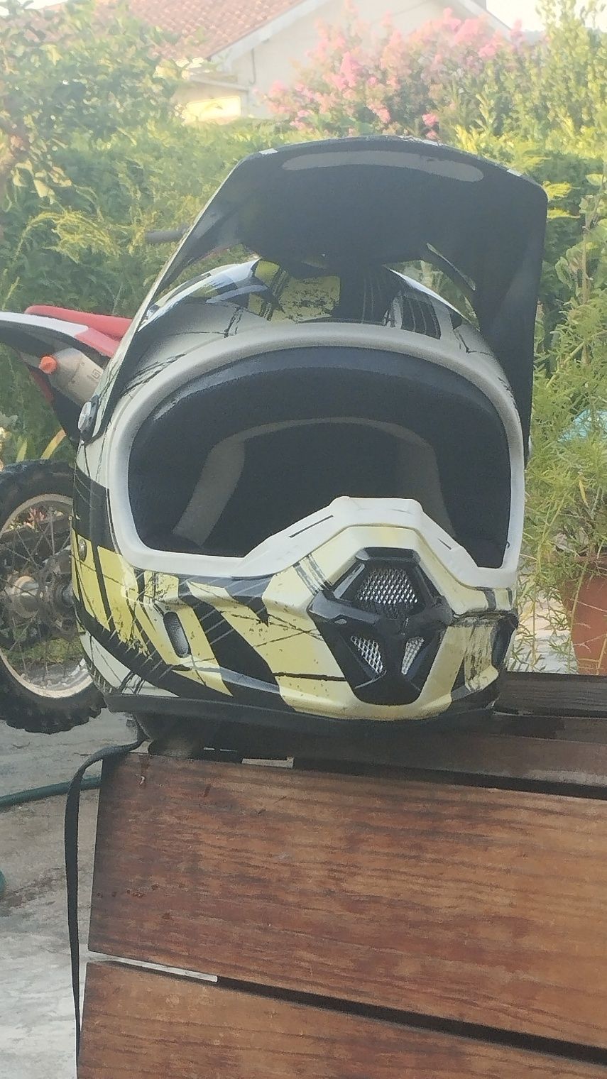 Capacete motocross kenney