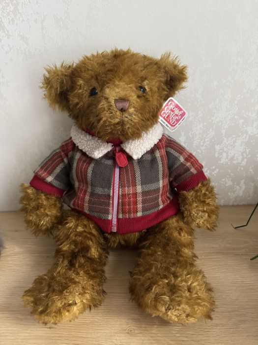 Вінтажний колекційний ведмедик GUND “Hagen” (США, 1990-ті) з биркою