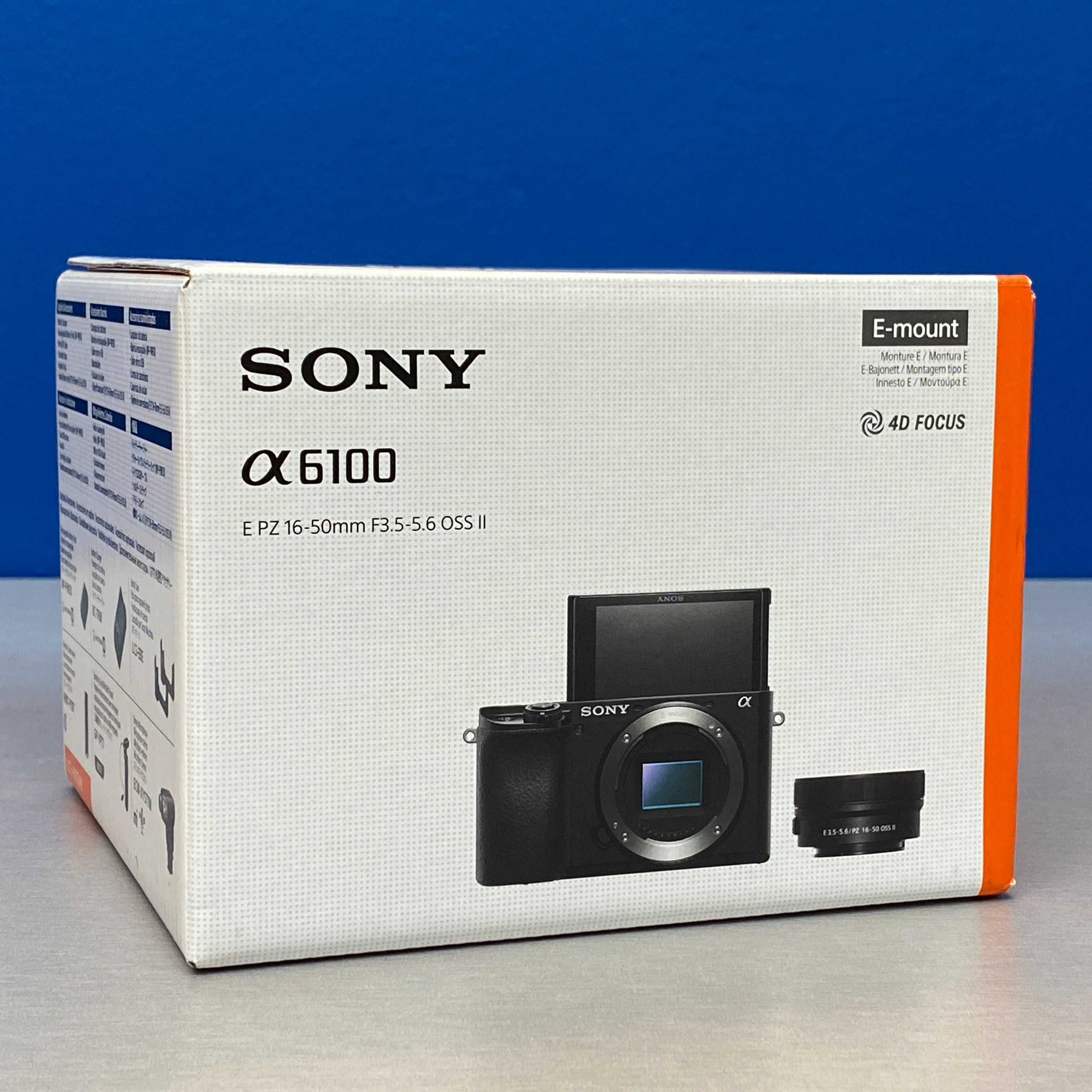 Sony Alpha A6100 (24.2MP) + E PZ 16-50mm f/3.5-5.6 OSS II - SELADA