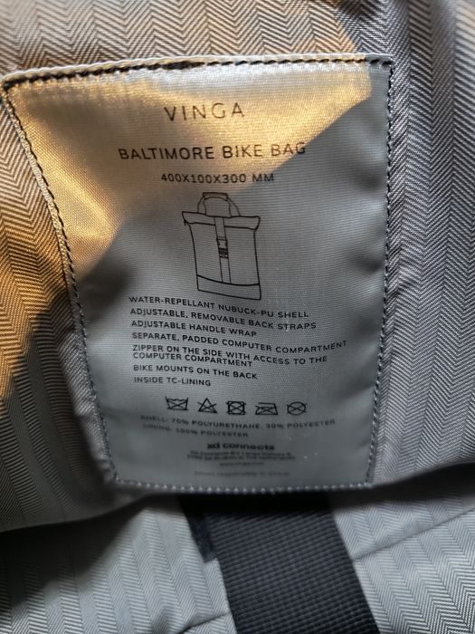 Plecak torba rowerowa Vinga