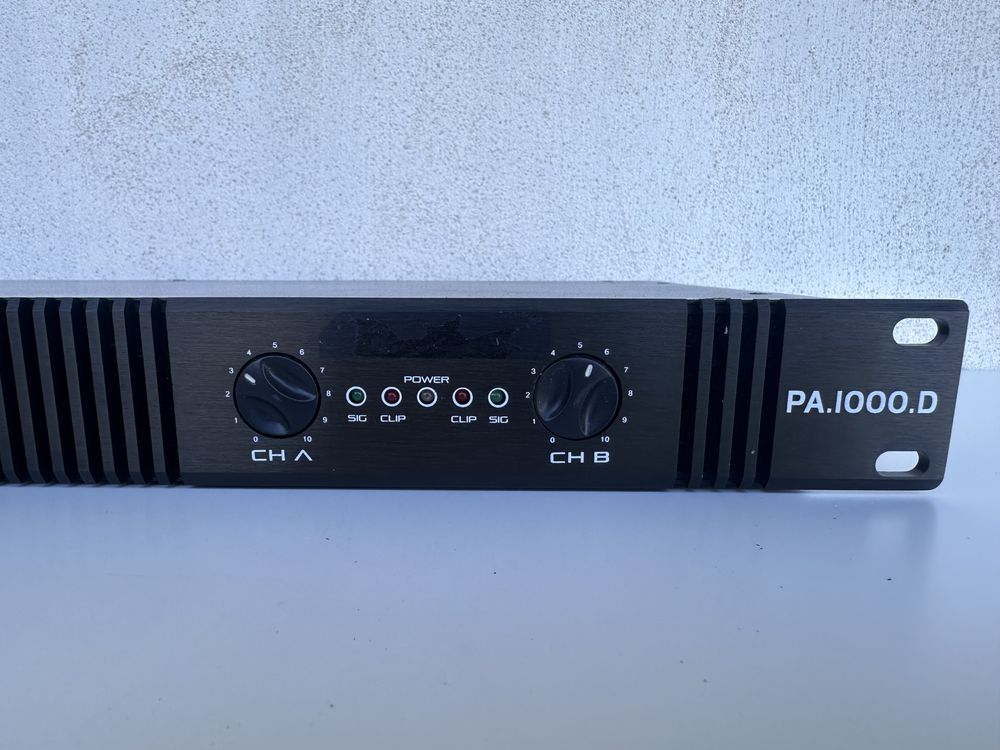 Wzmacniacz STX PA‑1000.D 2×500 W/4Ω – sprawny, wysyłka