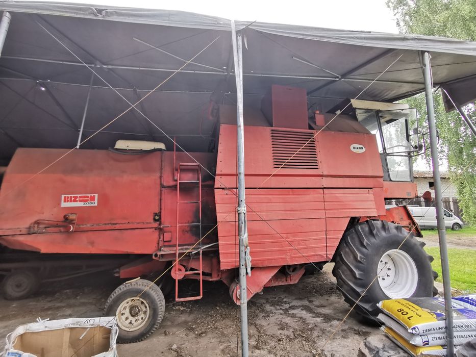 Bizon rekord Z058 - zamiana na traktor
