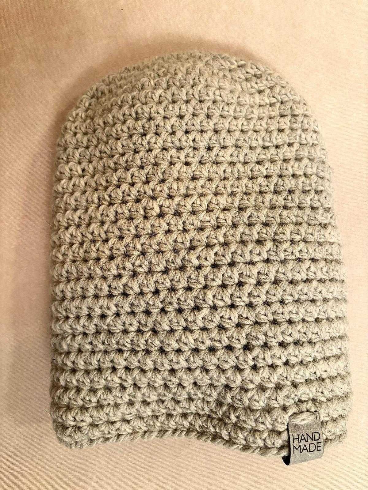 Czapka krasnal 100% handmade z alpaki