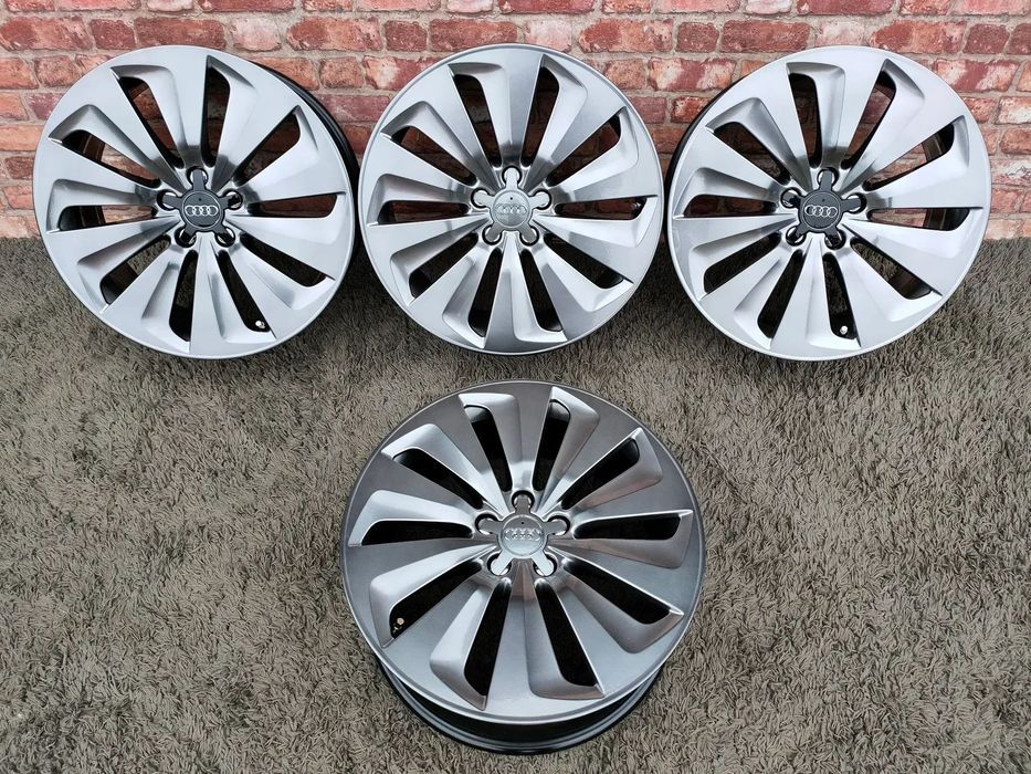 Oryginalne felgi 19 Audi 5x112 Q5 Hybrid hybryda alufelgi A4 A6 A8 A5 A7 Q3 Volkswagen Passat CC Touran Tiguan Skoda Superb Kamiq Karoq Seat Tarraco Mercedes 8j ET39 66.6mm SUV 4x4 OE OEM 8R0601025AB