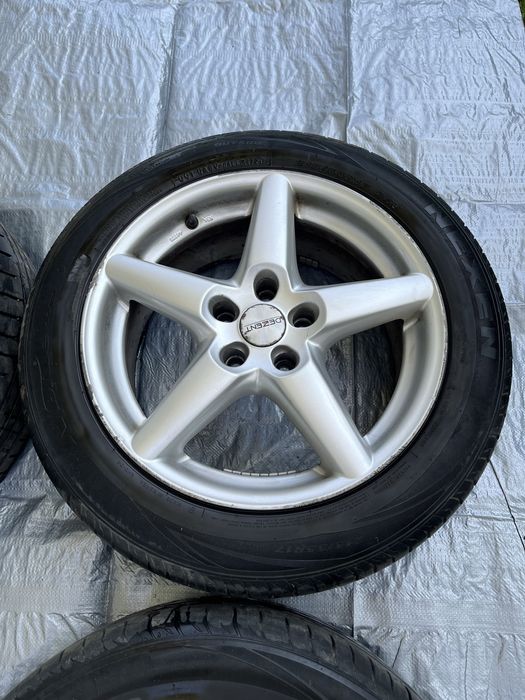 Alufelgi Komplet 17 Cali KBA 46595 5x114.3 ET48 + OPONY Ford Renault