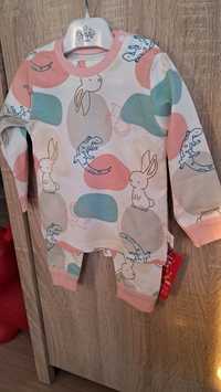 Piżamka dla dziewczynki,  bawełniana