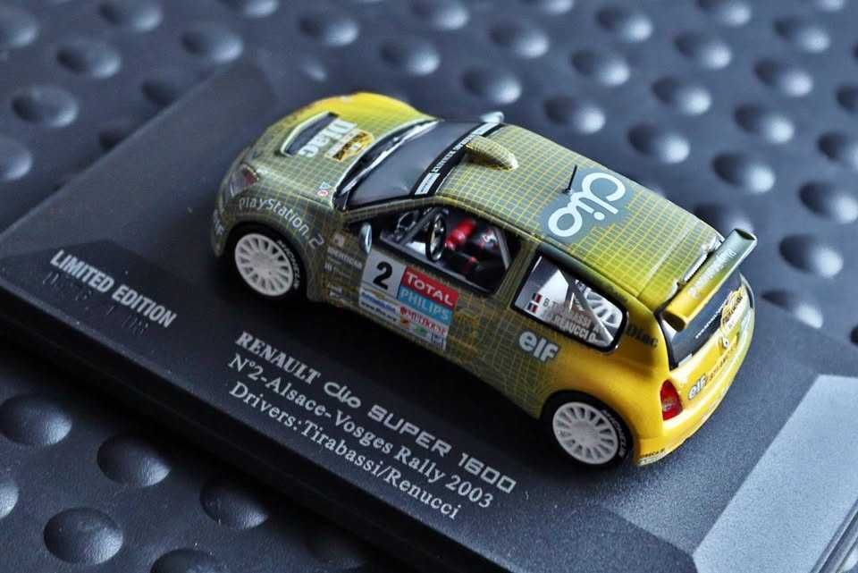 Renault Clio S1600 1/43 - Brice Tirabassi/Jacques-Julien Renucci - UH