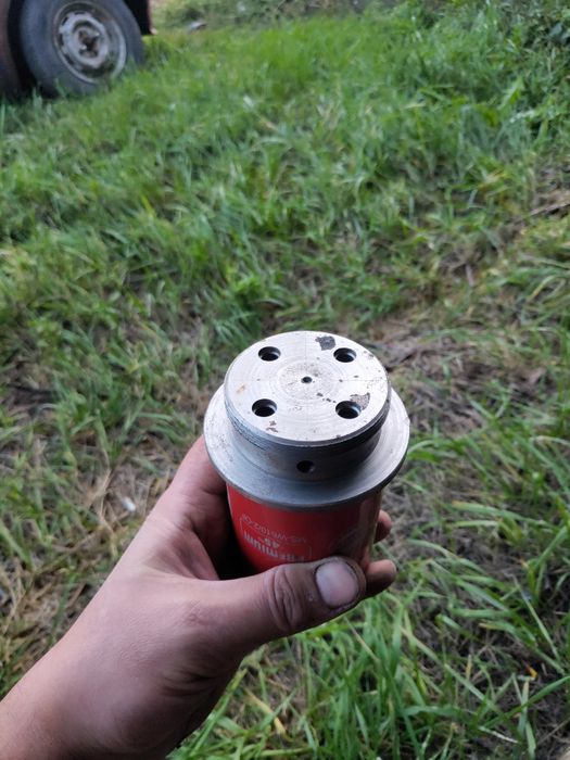 Фильтр выносной на мотоцикл тяжелый Урал. Фильтр автомобильный