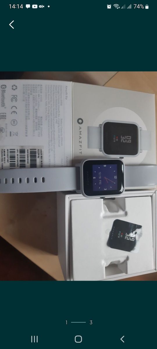 Amazfit bip zegarek
