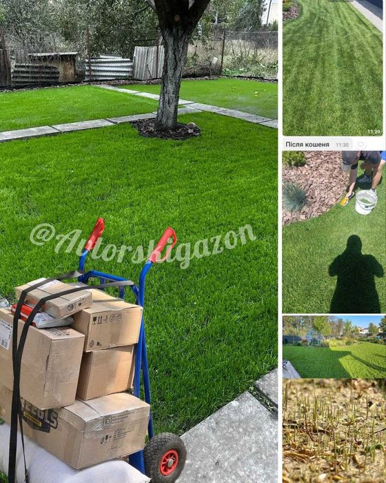 Удобрения для газона комплексні мініральні добрива свіжі