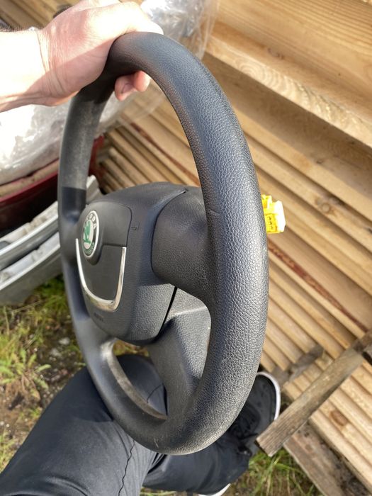 Подушка в руль airbag Skoda octavia a5 рестайл