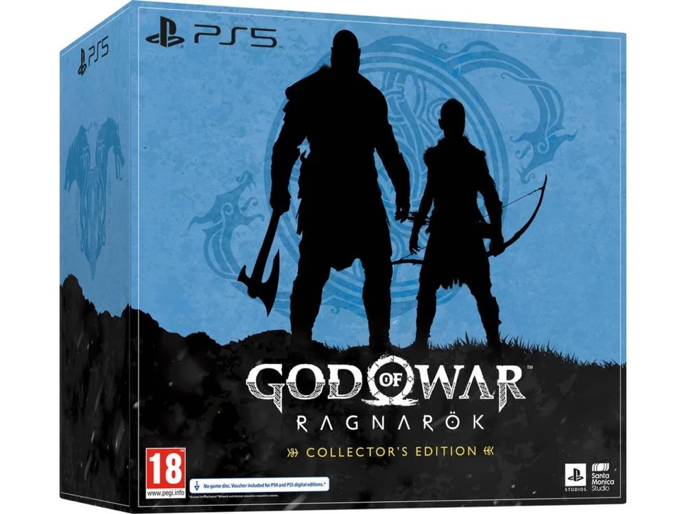 Jogo PS5/PS4 God Of War Ragnarök Collectors Edition Novo