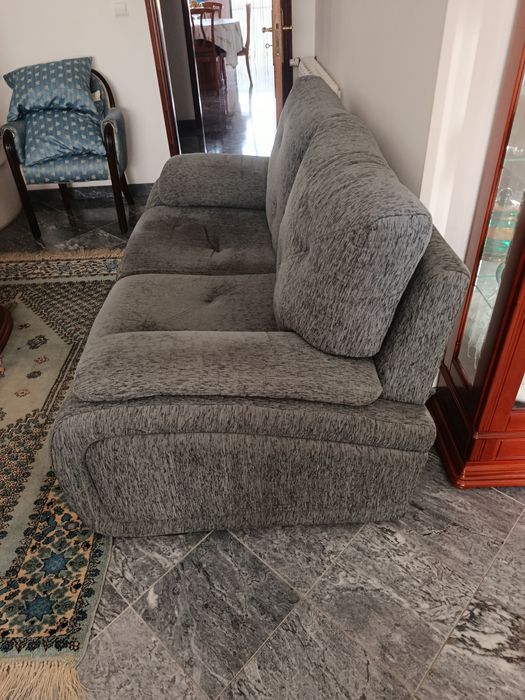 Dois Sofás de Sala Azuis