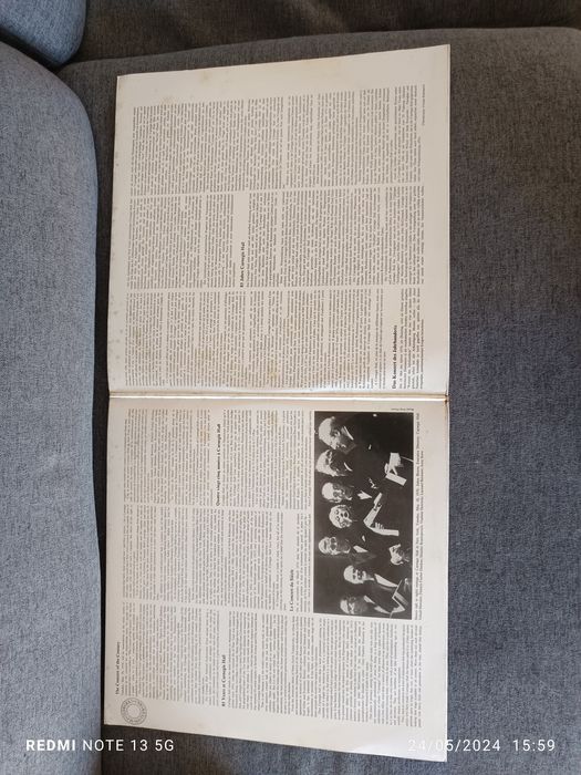 LPs concerto Carnegie Hall