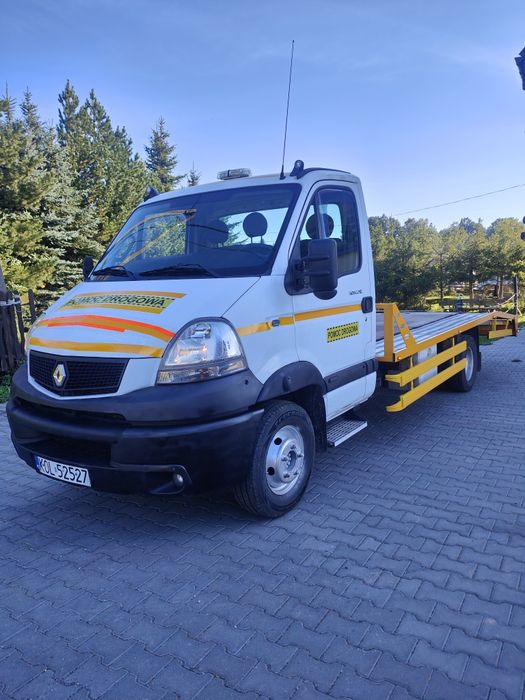 Renault Mascott laweta pomoc drogowa