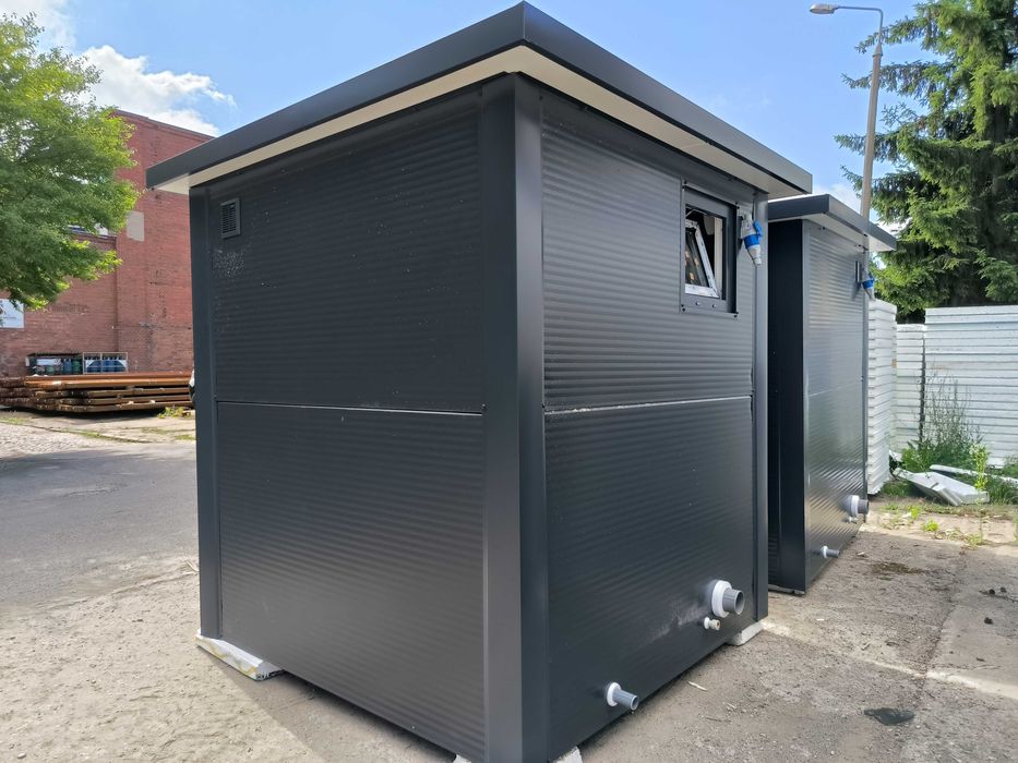 Pawilon / Kontener sanitarny WC z prysznicem - 2,10 x 2,10 m