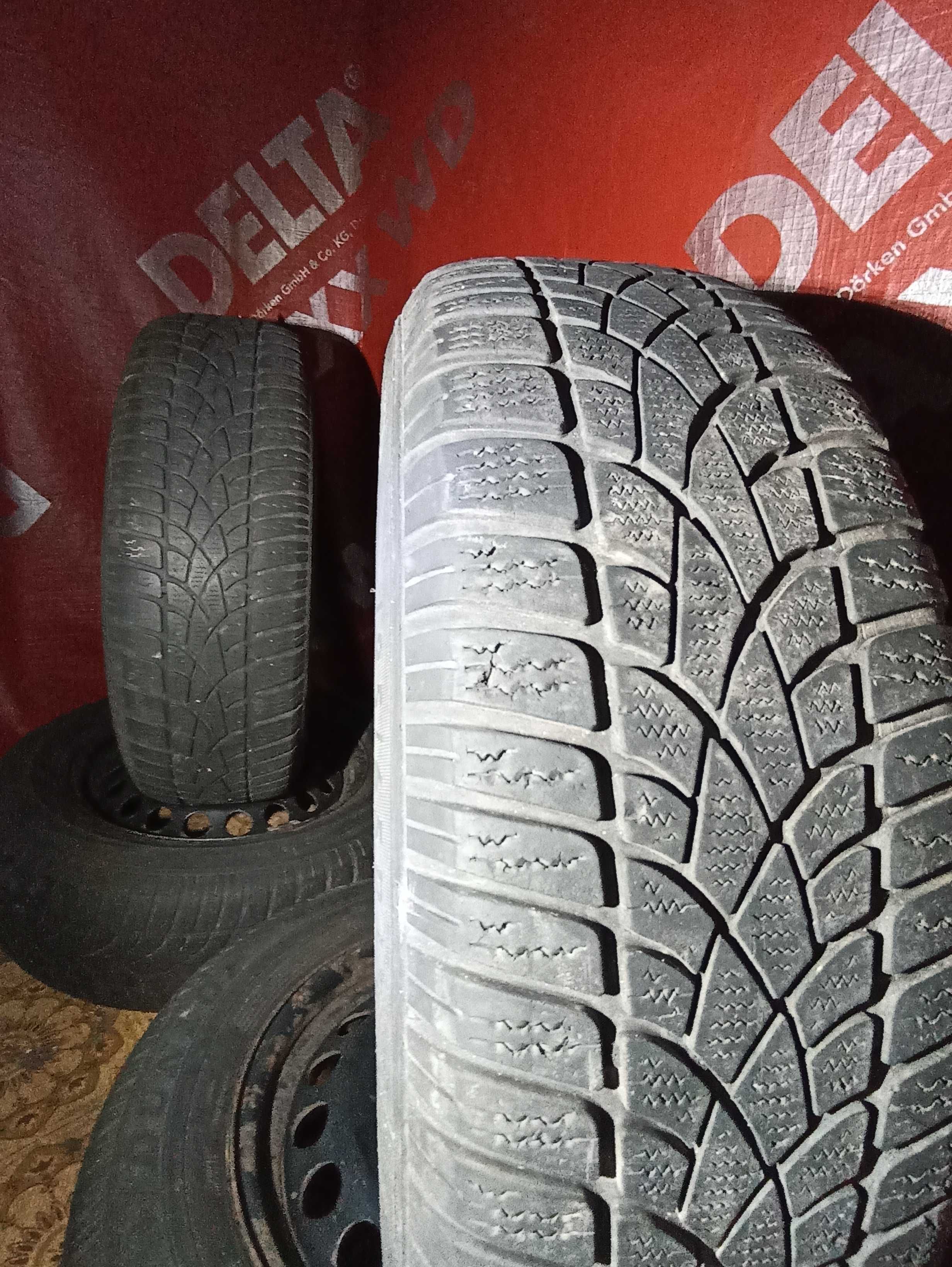 Продам оригинальные колеса в сборе 195/65 R 15 зима .Фольксваген Ауди.