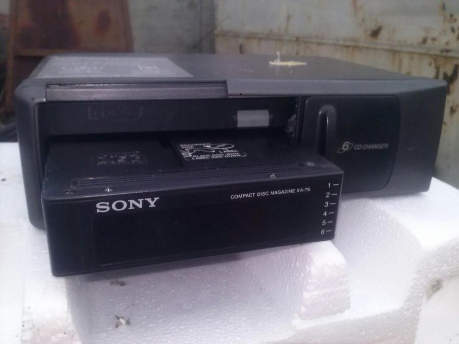 CD changer sony на 6 дисков