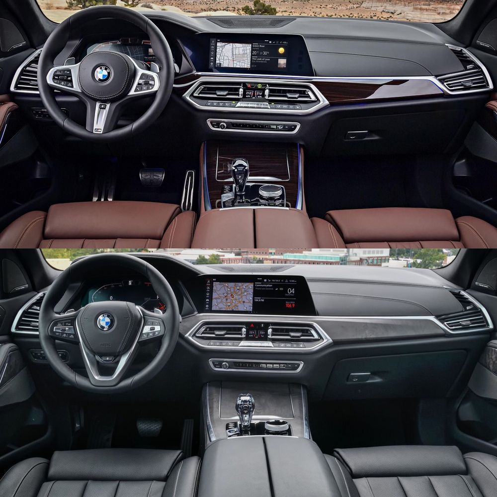 Дефлектор обдуву салону BMW G05/06/07 F95/96 Воздуховод Решетки Жалюзи