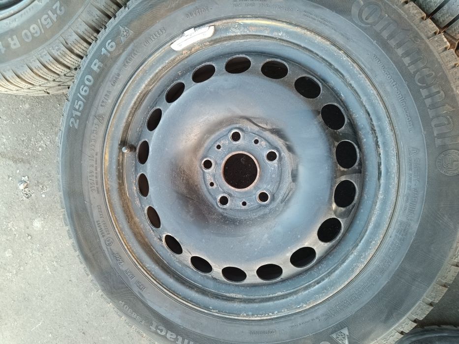 Felgi 16"5x112 Et41 Skoda Superb Vw Passat B7 B8 Seat zimowe 215/60/16