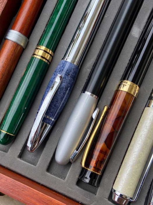 Coleção de Canetas Iridium Point de Tinta Permanente com Expositor