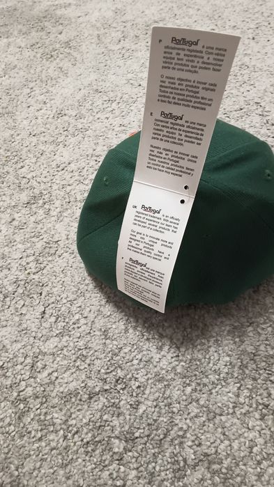 Zielona czapka Portugal