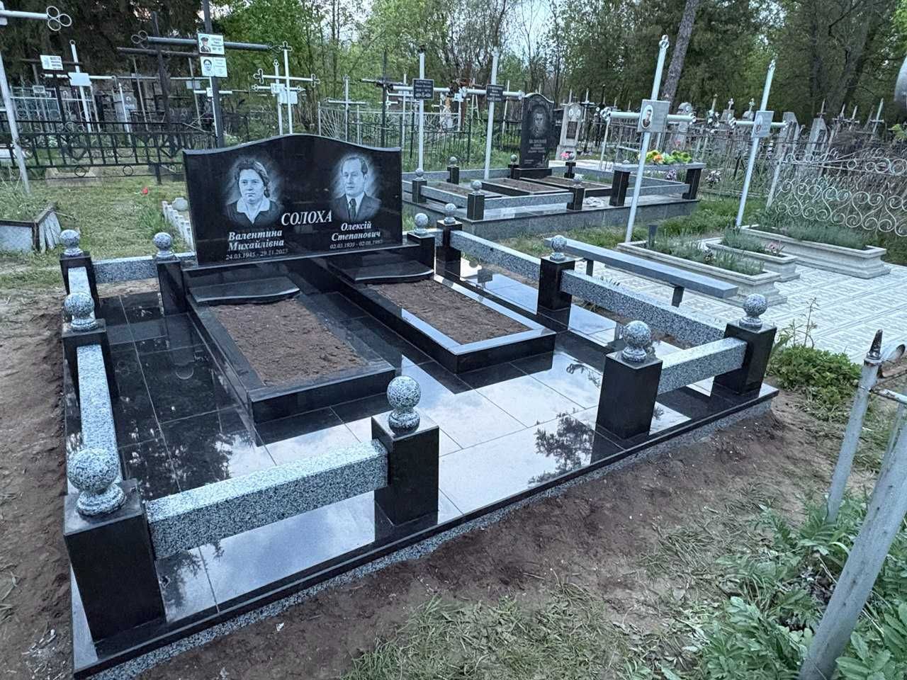 Замовити пам’ятник у Білій Церкві — граніт, мармур, 3D-макет