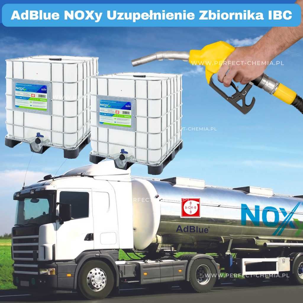 AdBlue, NOXy 2000L dostawa LUZEM - UZUPEŁNIENIE Zbiorników IBC