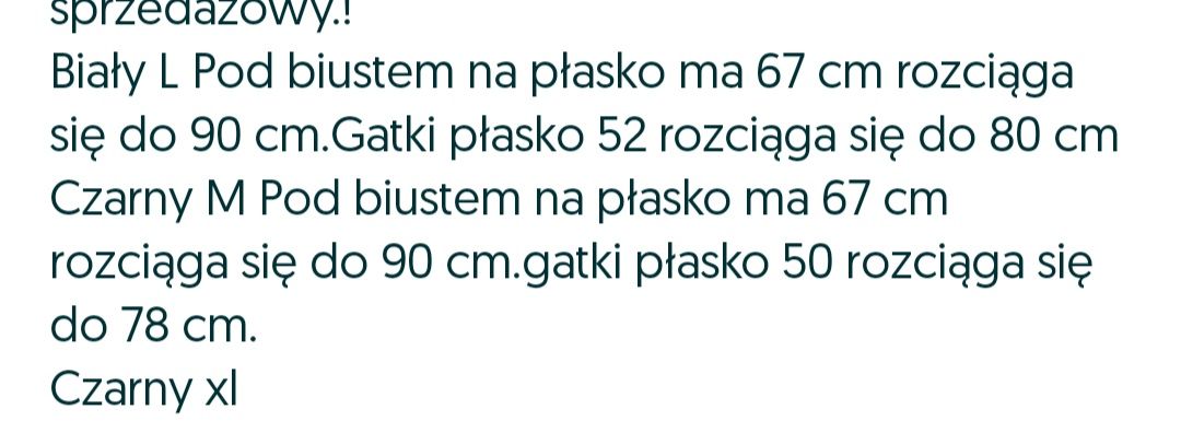 Biały komplet bielizna damska koronka stringi nowy L