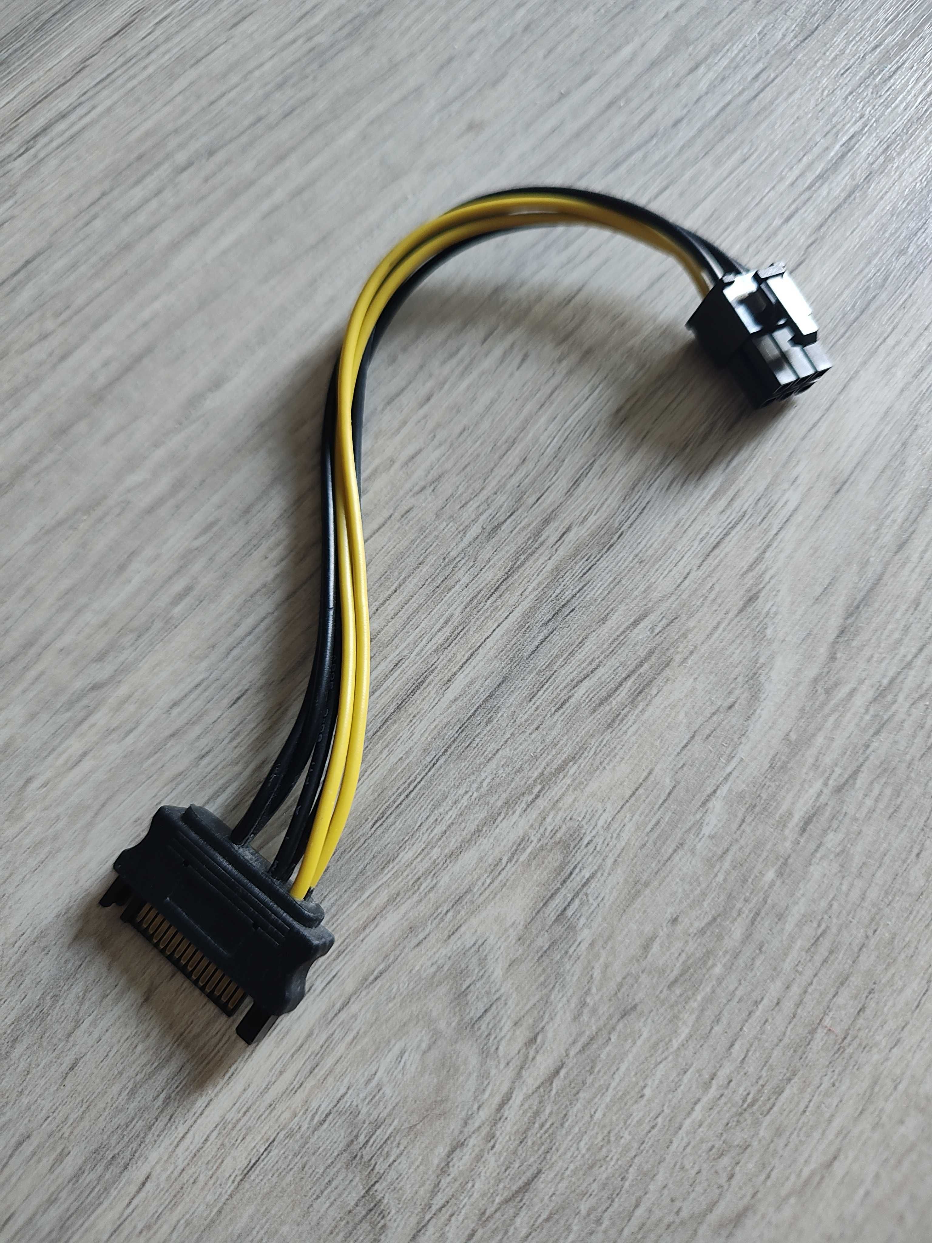 Adapter/ przejściówka SATA / PCI-Express 6-pin karta graficzna