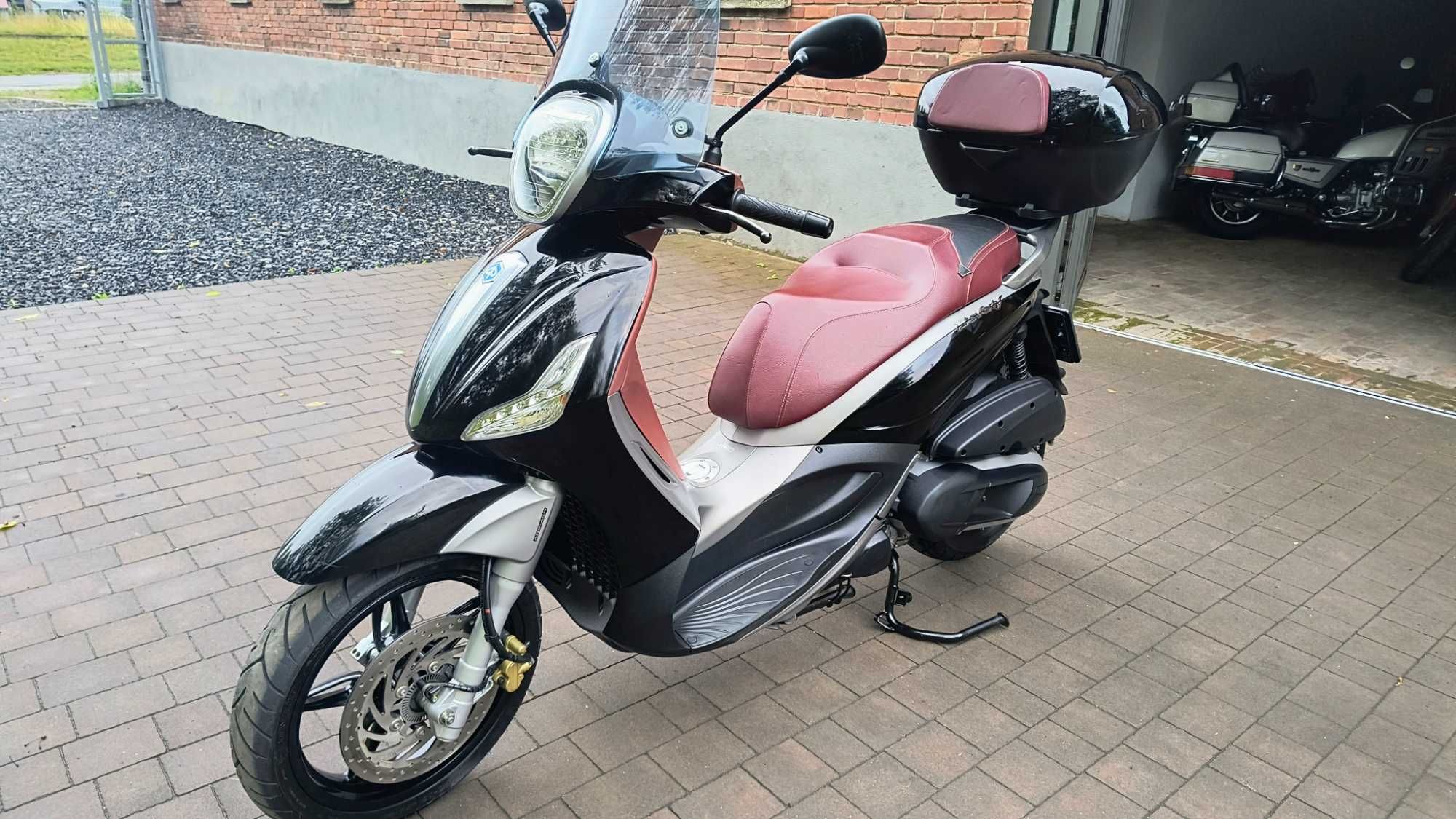 PIAGGIO BEVERLY 350i ABS ASR Oryginał KODO motocykle Transport raty