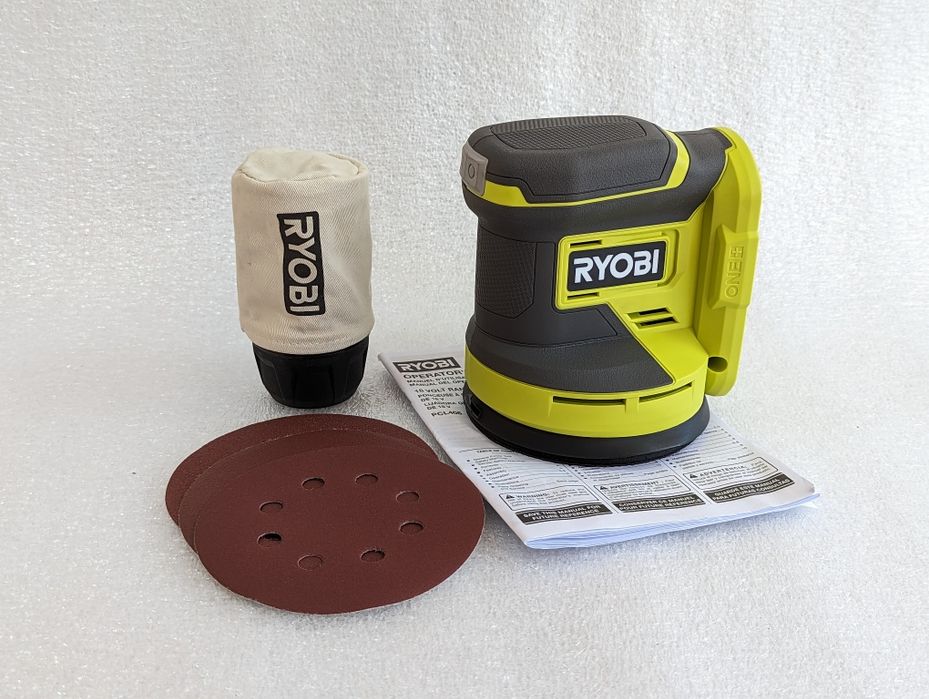 RYOBI ONE+ PCL406 18V Шліфмашина ексцентрикова акумуляторна