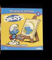 Livro infantil Smurfs Profissoes