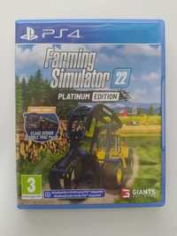 Farming Simulator 22 - Platinum Edition PS4 Polskie napisy w grze