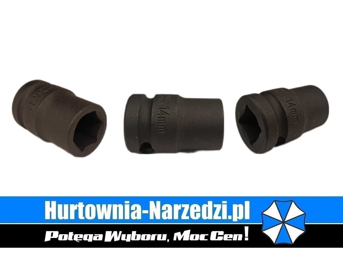 Nasadka Udarowa 14 mm 1/2" 6-kątna Cr-Mo HONITON H0414 14mm