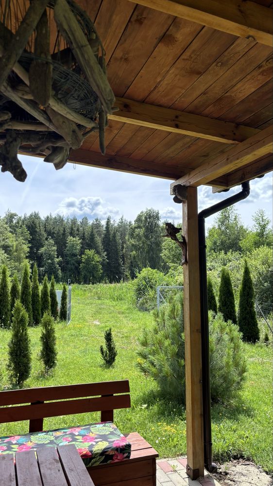 Domek w lesie, nad jeziorem. Wolne terminy w opisie.