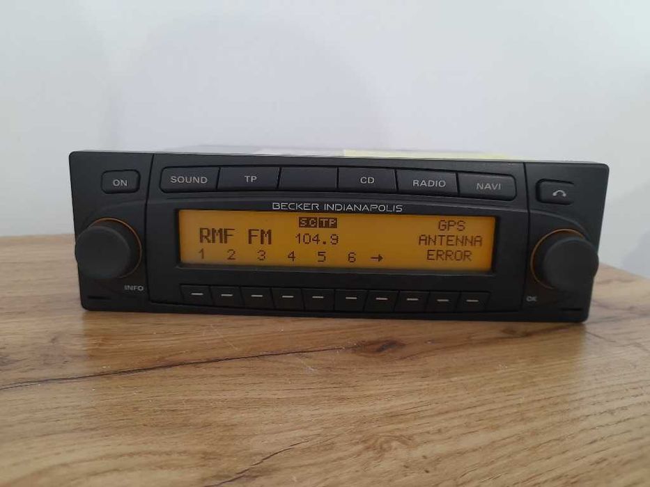 Radio Becker Indianapolis BE7920 - Mercedes w124 w201 r129 w140 w210