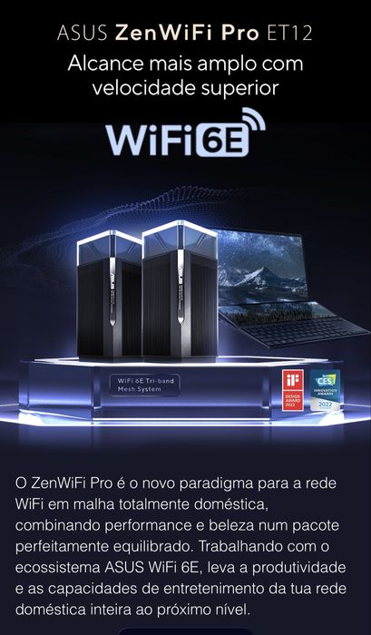 Asus Zenwifi Pro ET12 (pack 2 unidades)